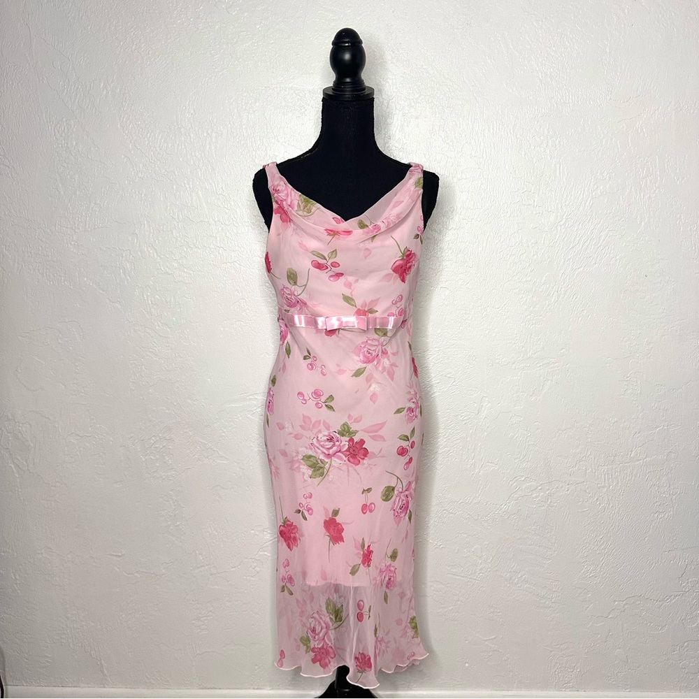 My Michelle Y2K pink floral dress